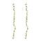 Melrose Fabric Mistletoe String Garland (Set of 2)