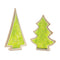 Melrose Frosted Cookie Pine Tree (Set of 2)