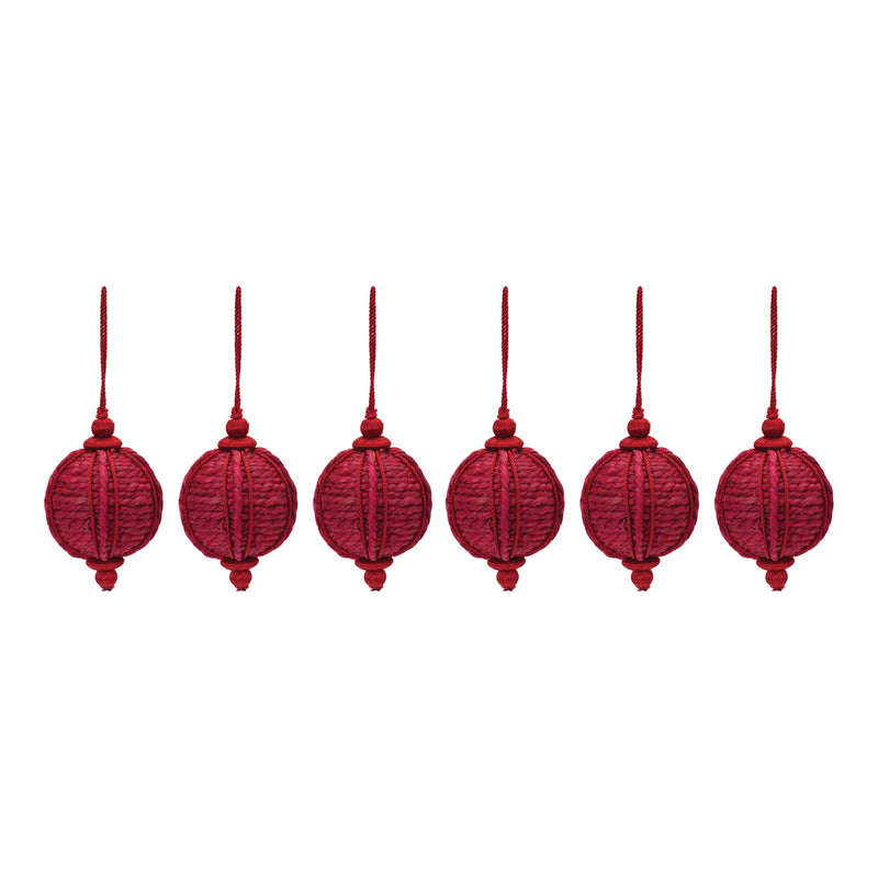 Melrose Jute Onion Ornament (Set of 6)