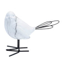 Melrose Marble Print Bird Figurine (Set of 4)