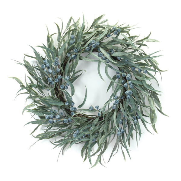 Long Blade Eucalyptus Wreath 26"D