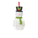 Whimsical Santa and Snowman Ornament (Set of 6)