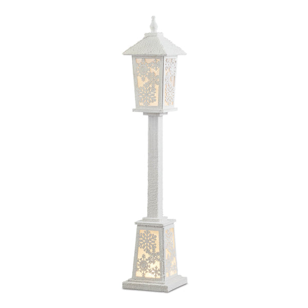 Melrose LED Winter Lantern Post 48"H