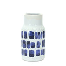 Melrose Two-Tone Tie Dye Design Ceramic Vase (Set of 2)