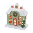 Melrose Lighted Winter Village Houses (Set of 2)