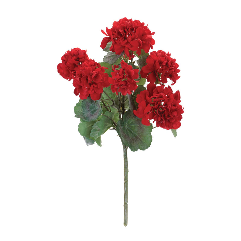 Melrose Geranium Floral Bush (Set of 2)