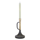 Melrose Metal Trumpet Taper Candle Holder (Set of 2)