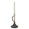 Melrose Metal Trumpet Taper Candle Holder (Set of 2)