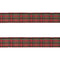 Melrose Tartan Plaid Wired Ribbon (Set of 2)