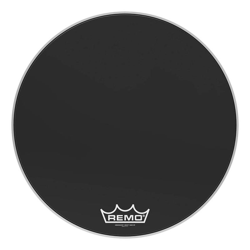 Remo Ambassador Ebony 28-Inch Bass Drumhead - ES-1028-MP