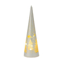 Melrose LED Frosted Glass Tree Decor (Set of 2)