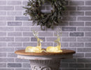 Melrose LED Lighted Sage Green Deer (Set of 2)