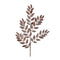 Melrose Glittered Leaf Spray (Set of 6)
