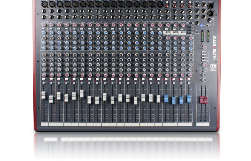 Allen & Heath Multipurpose Mixer for Live Sound and Recording - ZED-24