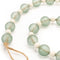 Melrose Green Glass and Wood Bead Garland (Set of 2)