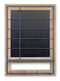 Melrose Weekly Calendar Blackboard w/ Hooks 34.25"H Wall Decor, Nautical, Rustic