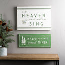 Melrose Rustic Wood Christmas Sentiment Sign 20"L