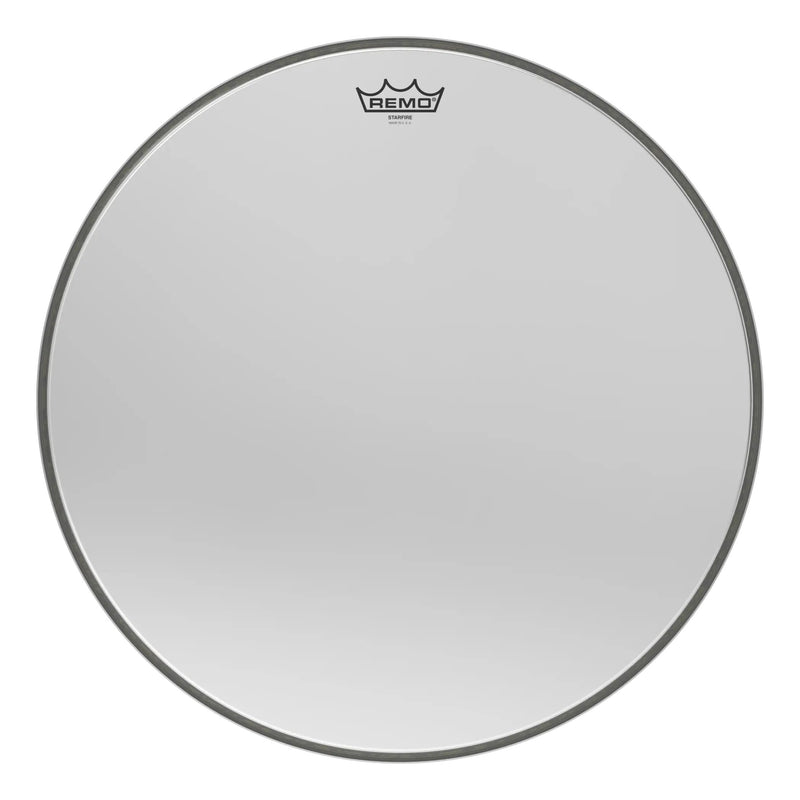 Remo Ambassador Starfire Chrome 20" Bass Drumhead, CR-1020-00