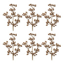Melrose Beaded Berry Spray (Set of 6)