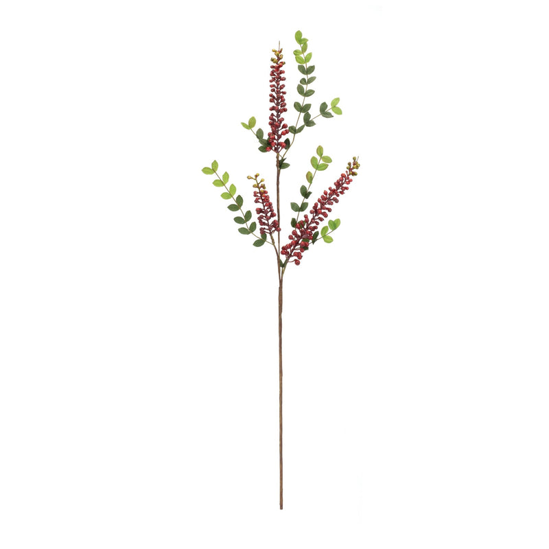 Melrose Burgandy Berry Foliage Spray (Set of 6)
