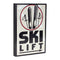 Melrose Ski Lift Lodge Sign 15.75"H