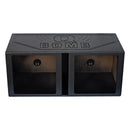 QPower Dual 15" Vented Sub Box BOMB 15 V SQ