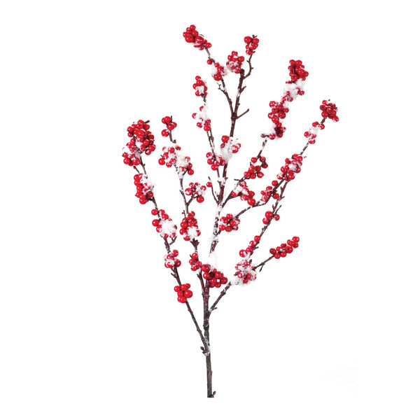 Melrose Snowy Berry Spray (Set of 6)