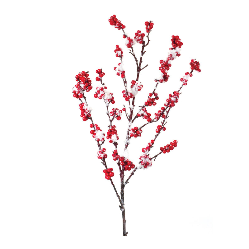 Melrose Snowy Berry Spray (Set of 6)