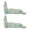 Melrose Laying Rabbit Figurine (Set of 2)