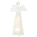 Melrose LED Frosted Angel Figurine (Set of 2)