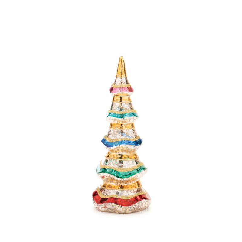 Melrose Multicolor Mercury Glass Pine Tree (Set of 3)