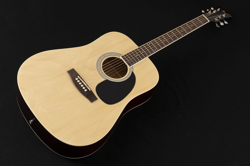 Jay Turser JJ43F-N-A Jay Jr Starter 3/4 Dreadnought Acoustic Guitar - Natural