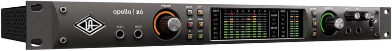 Universal Audio Apollo x6 Rackmount Recording Interface (Thunderbolt 3)