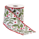 Melrose Holiday Foliage Ribbon 4" x 10 yds.