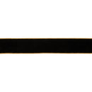 Melrose Black Wired Ribbon (Set of 2)