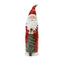 Melrose Carved Santa with Glittered Pine (Set of 2)