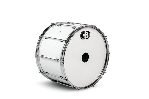 CB Drums Tournament Series 24“ Marching Bass Drum 10 Lug w/ Strap & Mallet