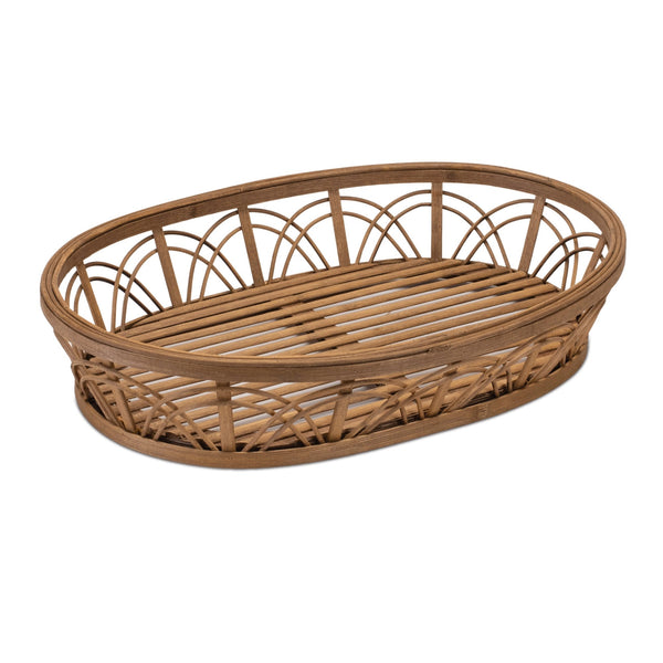 Melrose Natral Wooden Tray 18"L