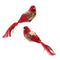 Melrose Jeweled Tapestry Bird Clip (Set of 4)