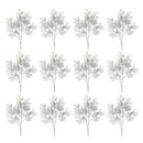 Melrose Flocked Cedar Branch (Set of 12)