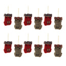 Melrose Hiking Backpack Ornament (Set of 12)