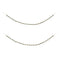 Melrose Wood Beaded String Garland (Set of 2)