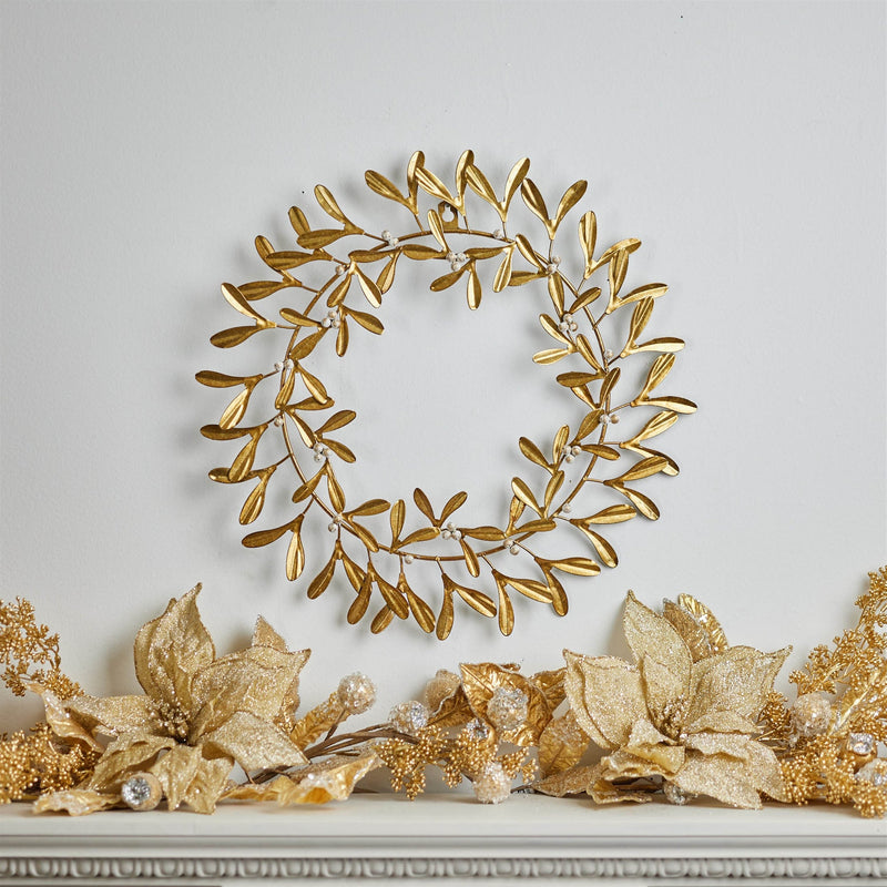 Melrose Metal Mistletoe Wreath