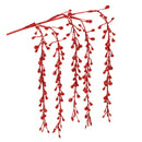 Melrose Hanging Glitter Berry Spray (Set of 2)