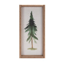 Melrose Framed Pine Tree Plaque (Set of 2)