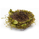 Melrose Natural Twig Bird Nest with Speckled Egg Accent (Set of 4)
