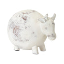 Melrose Weathered Stone Farm Animal Figurine (Set of 3) White Decor