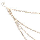 Melrose Pearl Bead and Chain Link Garland (Set of 2)