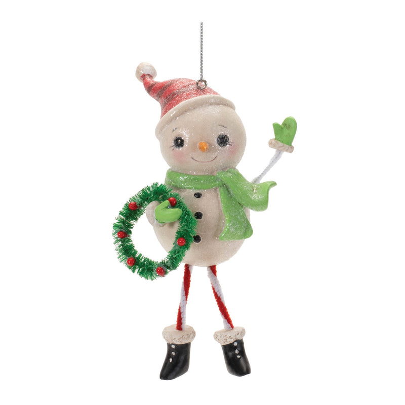 Melrose Nostalgic Snowman Ornament (Set of 12)