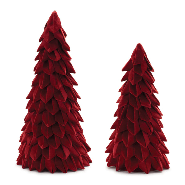 Melrose Fabric Pine Tree (Set of 2)